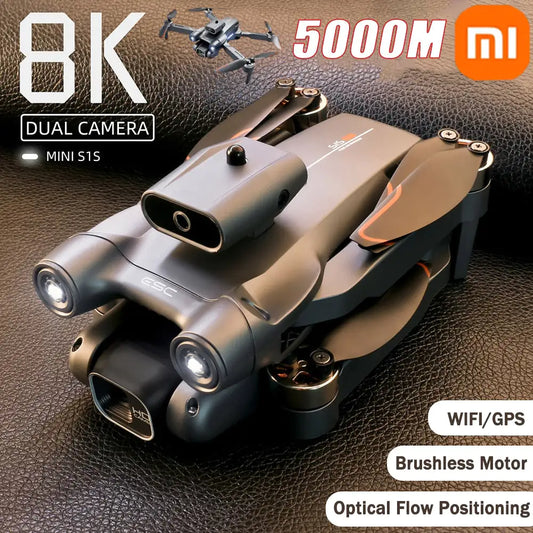 Professional 8K/6K/4K HD Quadcopter S1S Drone with Intelligent Obstacle Avoidance